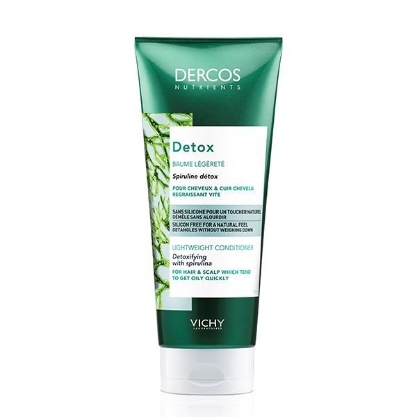 Vichy Dercos Nutrients Après-Shampoing Baume Detox Cheveux Gras | 200ml